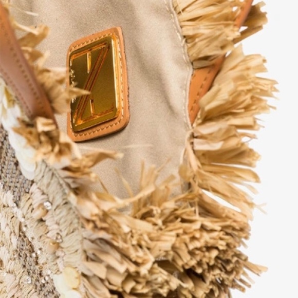 Aranaz Serena Embellished Clam purse - Picture 6 of 11